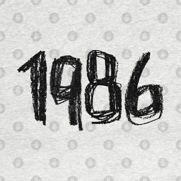 1986 Legend, Birthay Birth Year 1986 by badlydrawnbabe